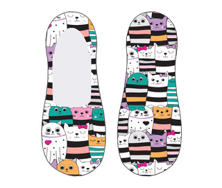 CATS WORLD - invisible Sneaker Socks